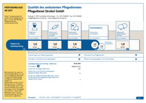 Transparenzbericht Pflegedienst Strobel 2026